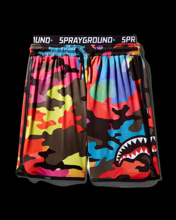 SWIMWEAR*Sprayground CAMOBURST CORTO SWIM TRUNKS