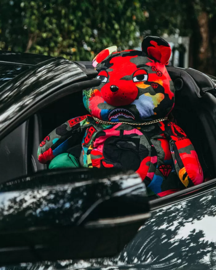 TEDDY BEAR BACKPACKS | BACKPACKS*Sprayground CAMOBURST MONEYBEAR TEDDYBEAR BACKPACK