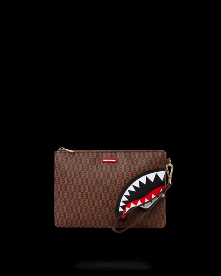 CROSSOVER CLUTCHES*Sprayground CASHIN CHECKS CROSSOVER CLUTCH