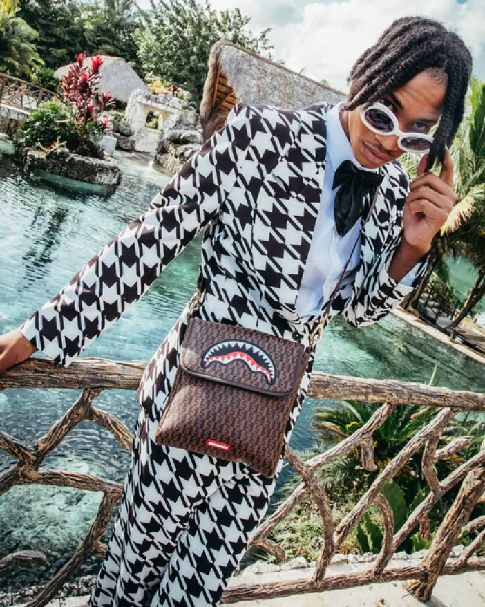 SLINGS | CROSSBODYS*Sprayground CASHIN CHECKS SHOULDER BAG