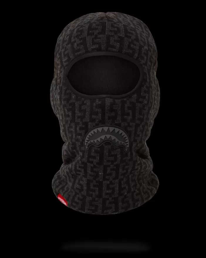 SKI MASKS | COLD WEATHER GEAR*Sprayground CASHIN CHECKS SKI MASK (GRAY)