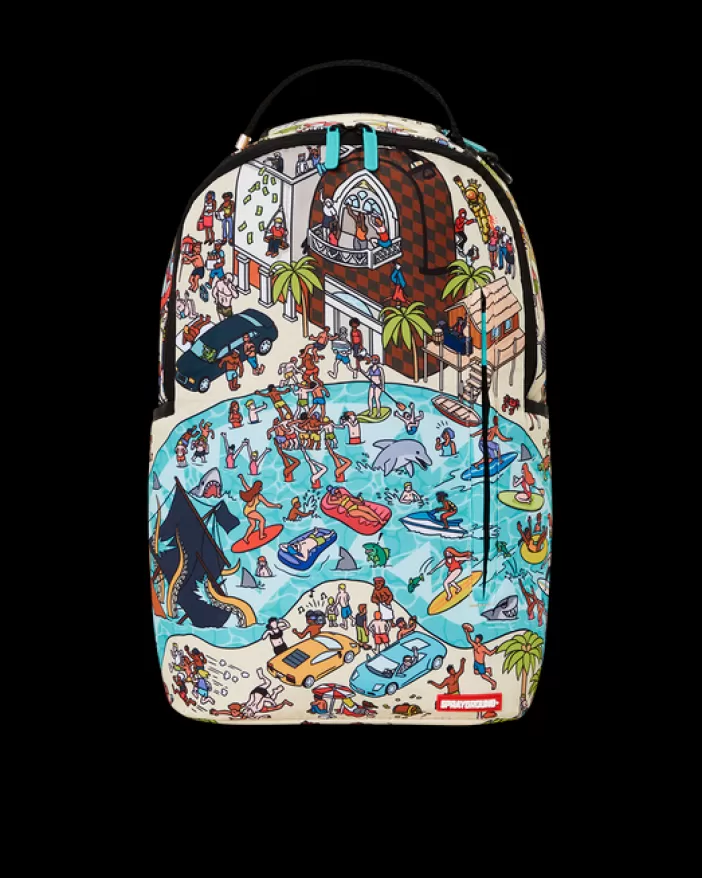 BACKPACKS*Sprayground CHAOS COUNTY BACKPACK