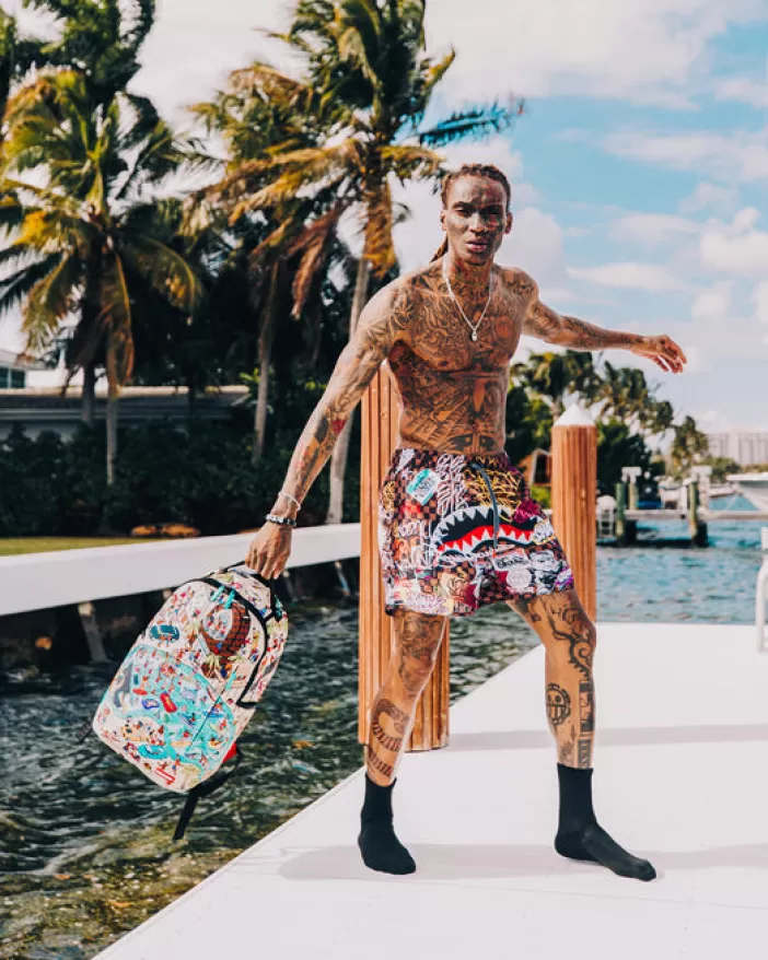 BACKPACKS*Sprayground CHAOS COUNTY BACKPACK