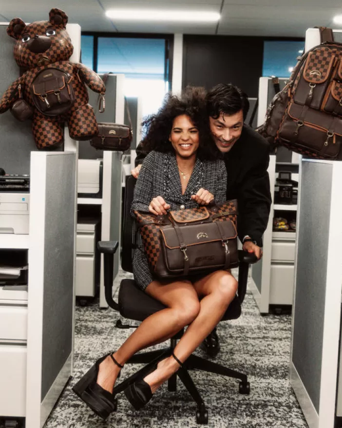 TEDDY BEAR BACKPACKS | BACKPACKS*Sprayground CHECKMATE ROYALE MONEYBEAR TEDDYBEAR BACKPACK