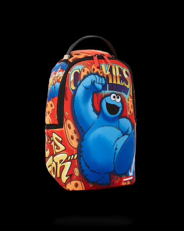 MINI BACKPACKS*Sprayground COOKIE MONSTER ON THE RUN MINI BACKPACK