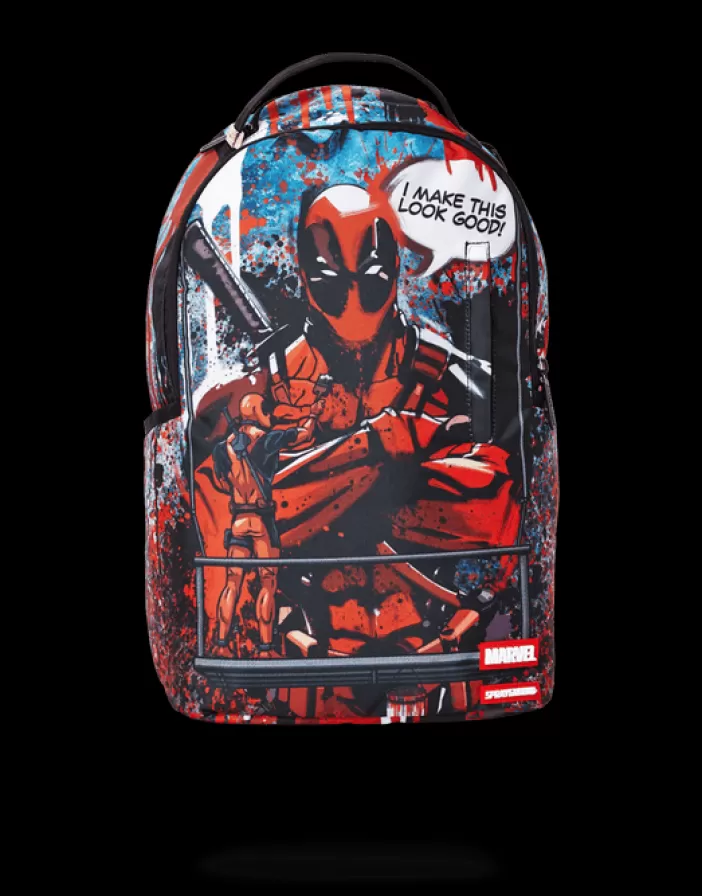 BACKPACKS*Sprayground DEADPOOL PAINTING DEADPOOL