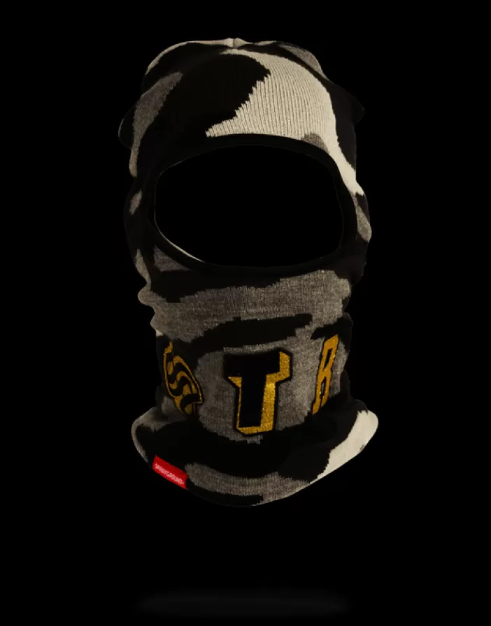 SKI MASKS*Sprayground DESTROY SKI MASK (GOLD CAMO)