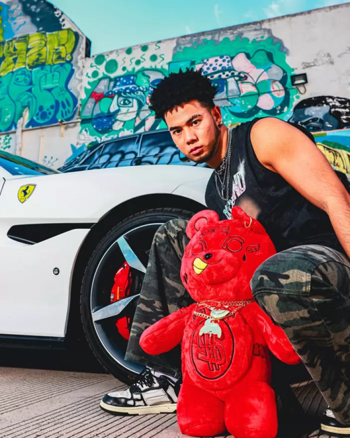 TEDDY BEAR BACKPACKS | BACKPACKS*Sprayground DIABLO PLUSH TEDDYBEAR BACKPACK