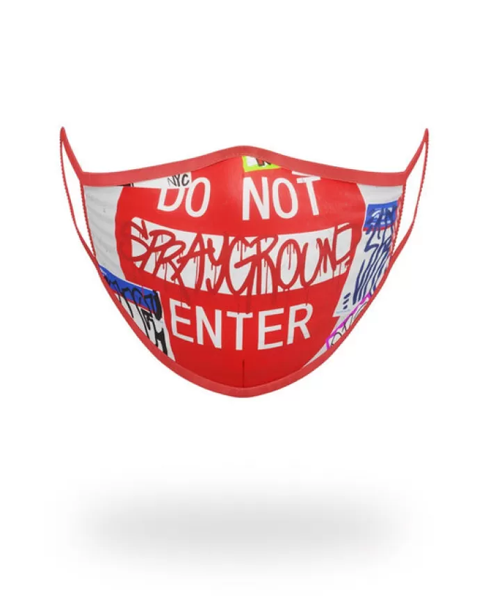 FACE MASKS*Sprayground DO NOT ENTER FORM-FITTING MASK