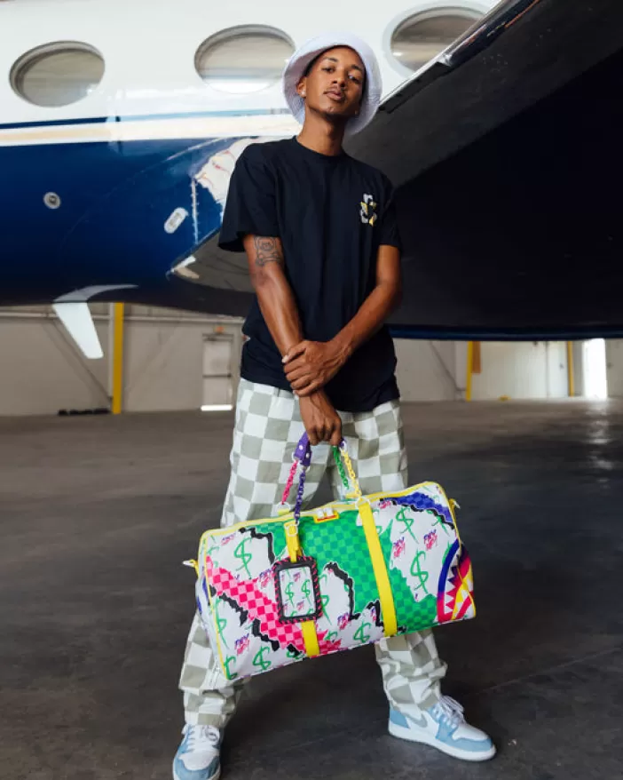 DUFFLES*Sprayground DREAMY TECHNICOLOR DUFFLE