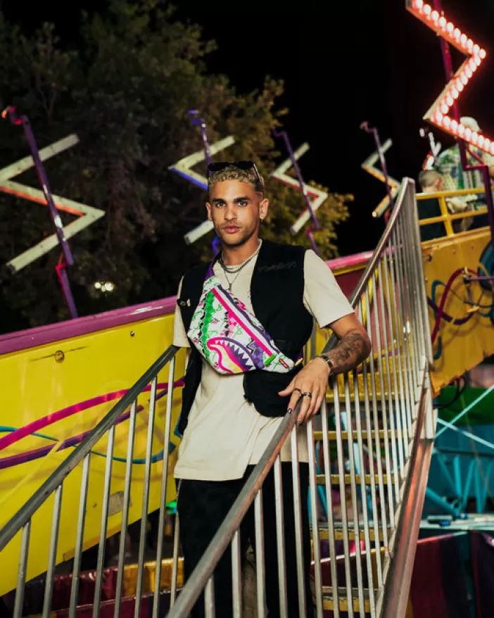 CROSSBODYS*Sprayground DREAMY TECHNICOLOR SAVVY CROSSBODY