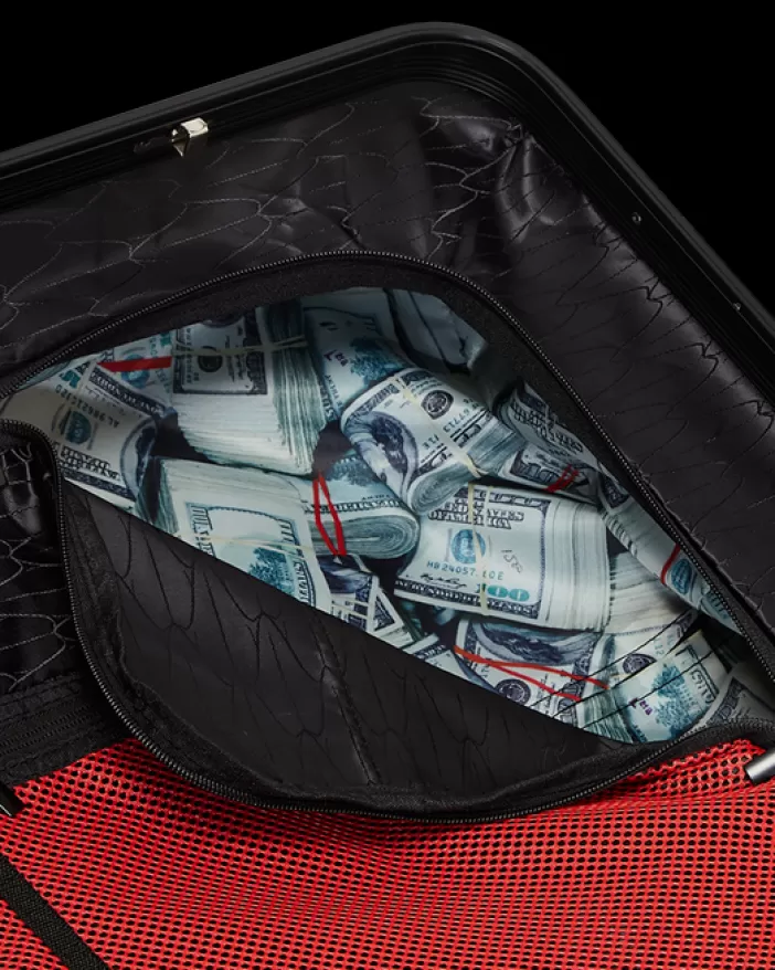 CARRY-ON LUGGAGE*Sprayground DREAMY TECHNICOLOR SHARKNAUTICS HARDSHELL CARRY-ON LUGGAGE