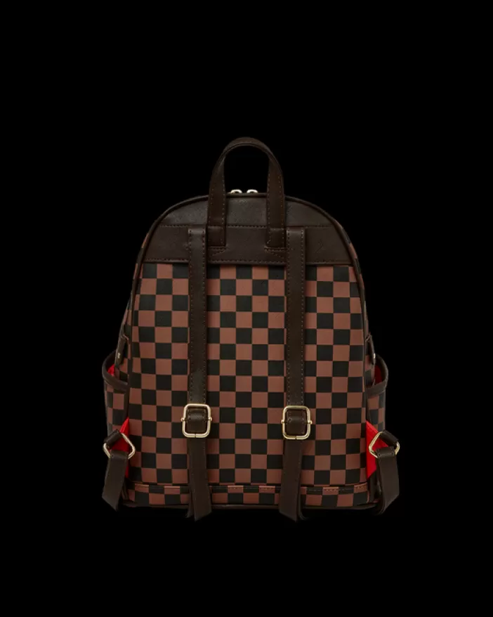 SAVAGES | BACKPACKS*Sprayground EXTERIOR GOLD ZIP POCKET SHARKS IN PARIS SAVAGE BACKPACK