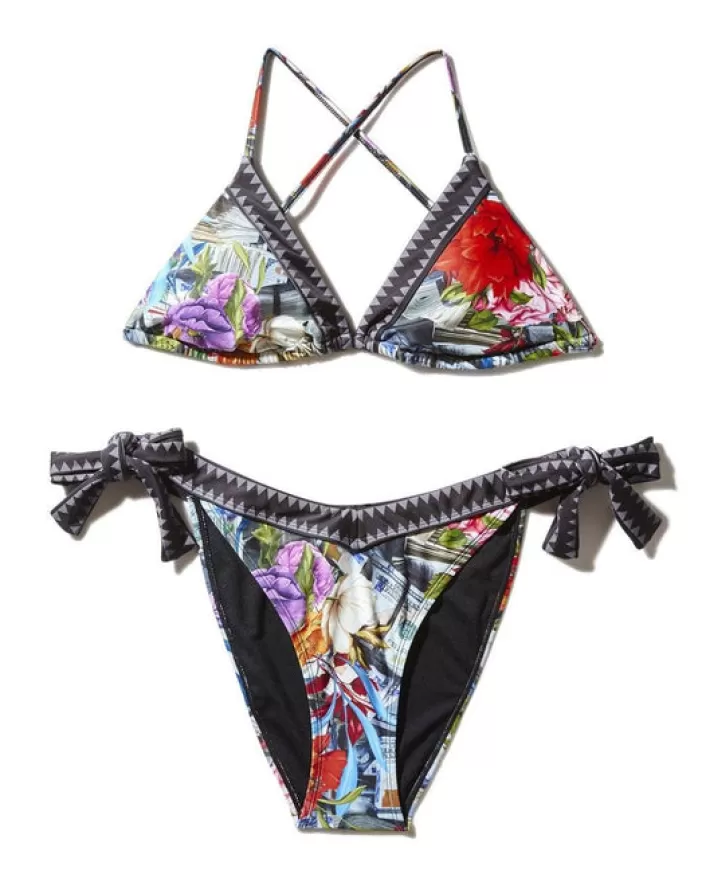 SWIMWEAR*Sprayground FLORAL MONEY BIKINI