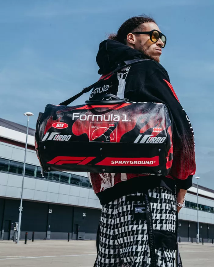 DUFFLES*Sprayground FORMULA 1 MENACING DUFFLE