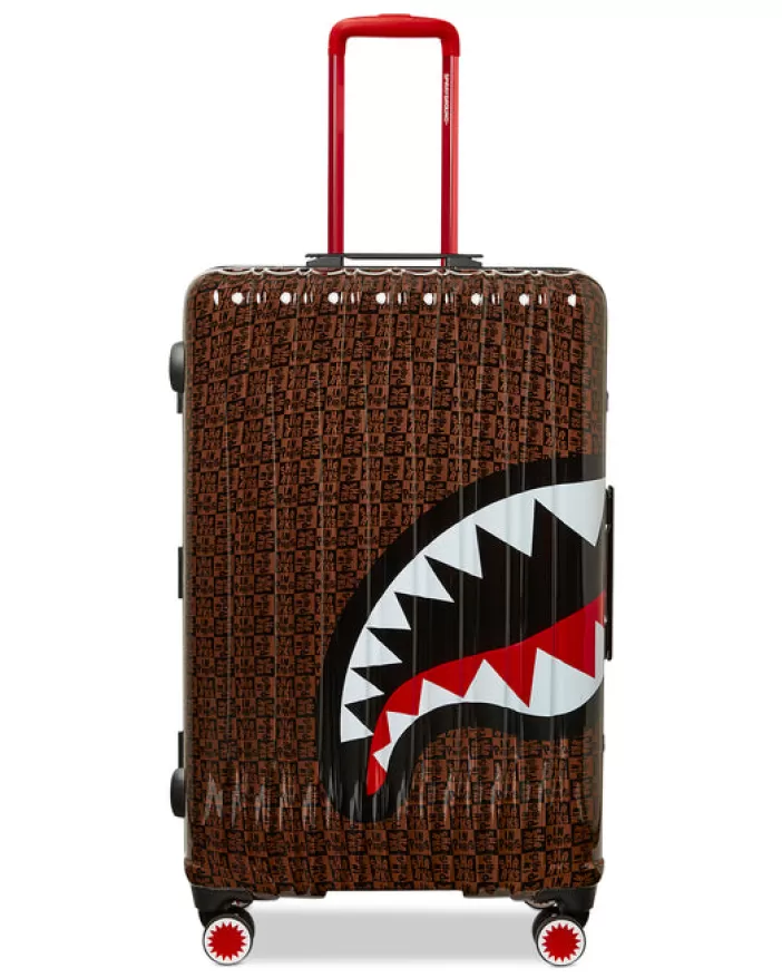 FULL-SIZE LUGGAGE*Sprayground FRENZY SHARKS SHARKNAUTICS HARDSHELL FULL-SIZE LUGGAGE