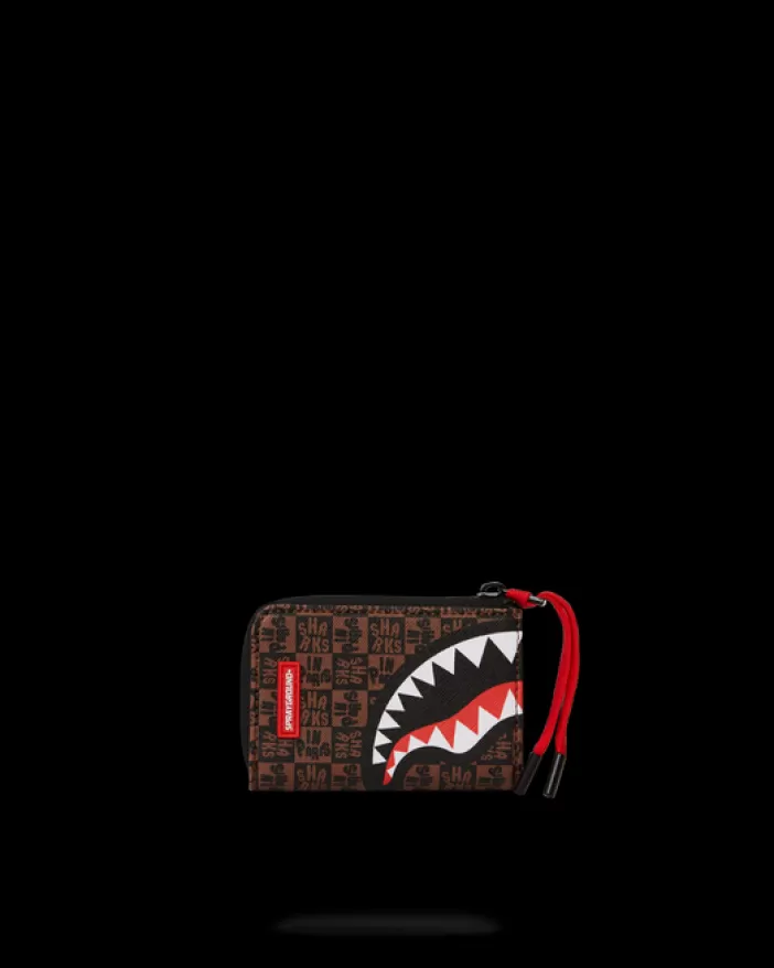 WALLETS*Sprayground FRENZY SHARKS WALLET