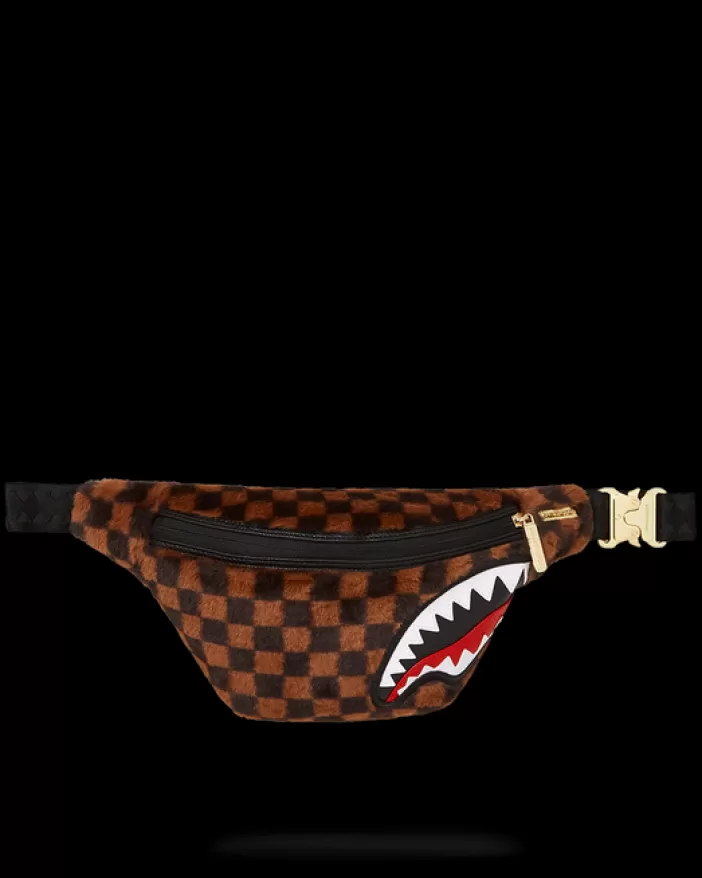 CROSSBODYS*Sprayground FURRR SHARKS IN PARIS SAVVY CROSSBODY