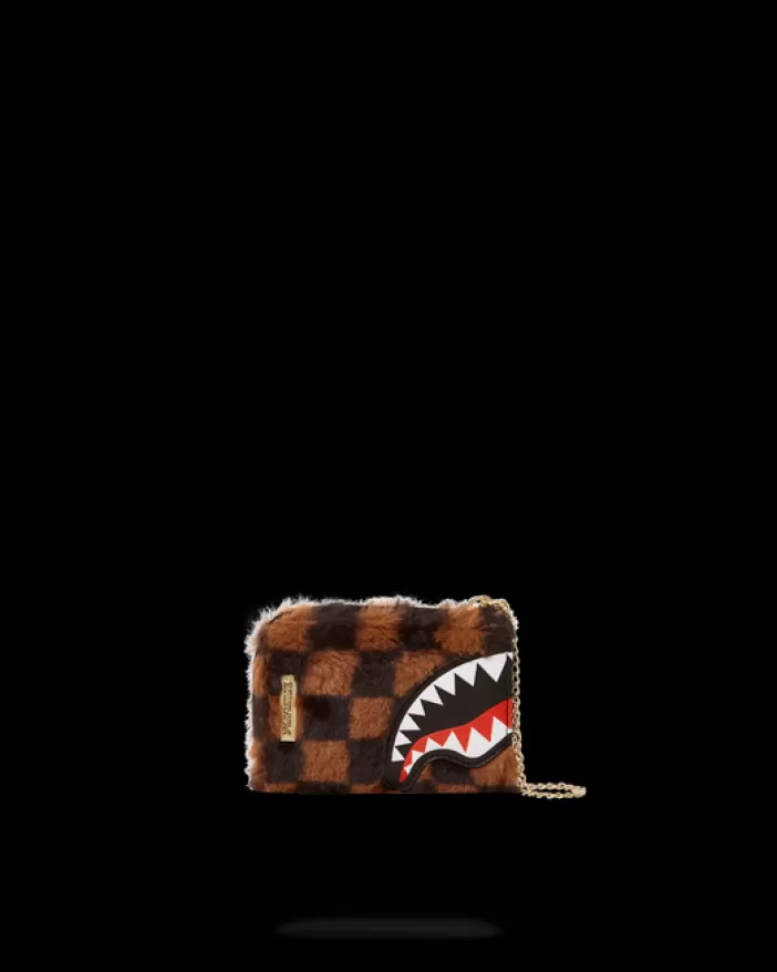 WALLETS*Sprayground FURRR SHARKS IN PARIS WALLET