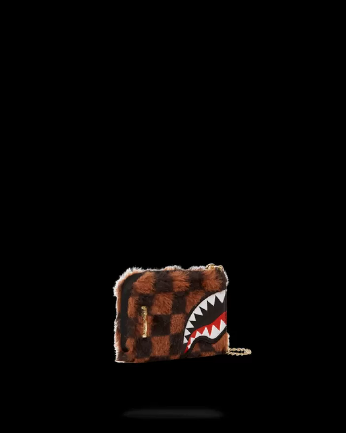 WALLETS*Sprayground FURRR SHARKS IN PARIS WALLET