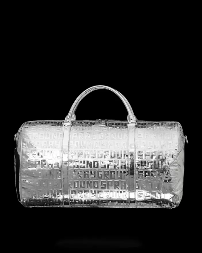 DUFFLES*Sprayground FUTURE TITAN (METALLIC) DUFFLE