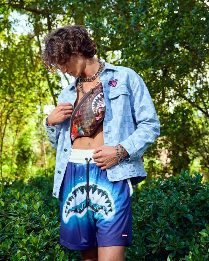 CROSSBODYS*Sprayground GARDEN OF SHARKS SAVVY CROSSBODY