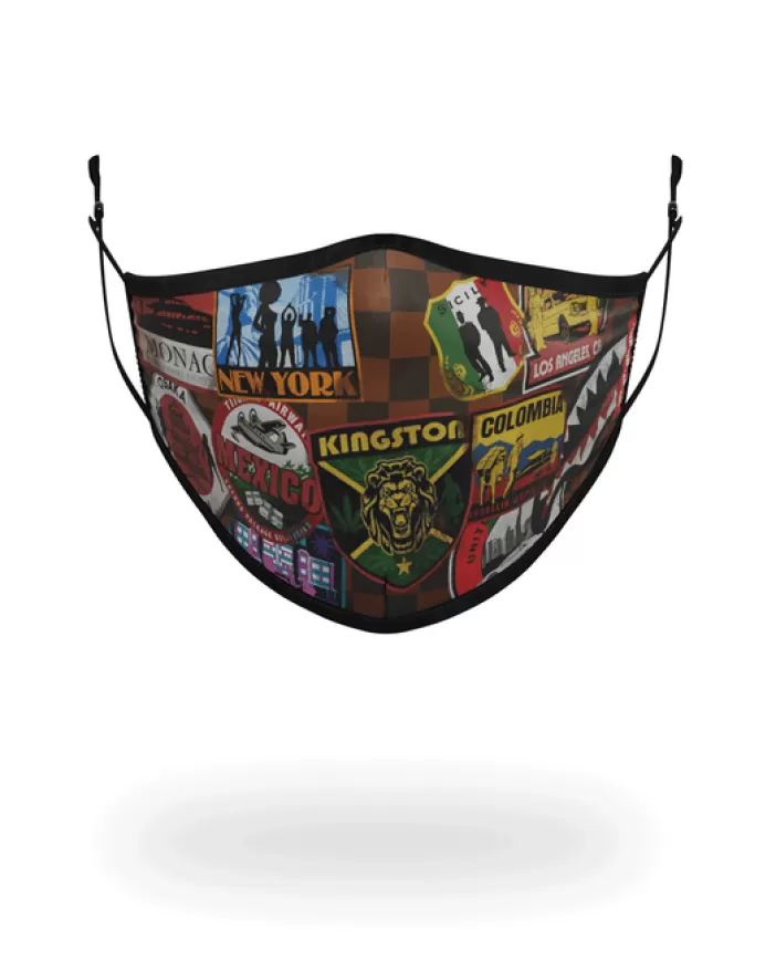 FACE MASKS*Sprayground GLOBAL MOGUL FACE MASK
