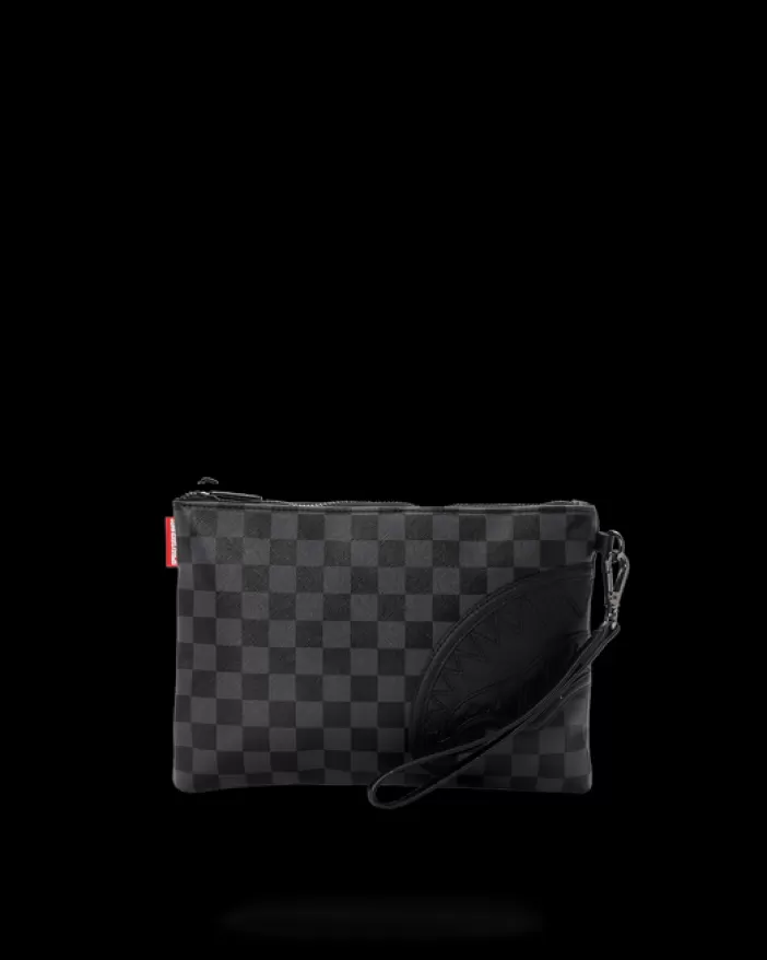 CROSSOVER CLUTCHES*Sprayground HENNY BLACK CROSSOVER CLUTCH