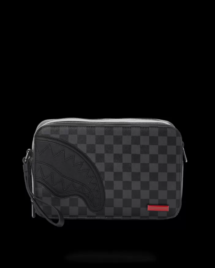 TOILETRIES AKA MONEY BAGS*Sprayground HENNY BLACK TOILETRY BAG