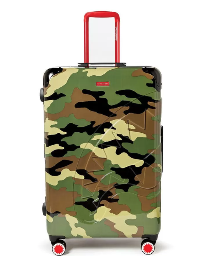 FULL-SIZE LUGGAGE*Sprayground JUNGLE PARIS 29.5u201d FULL-SIZE SHARKITECTURE LUGGAGE