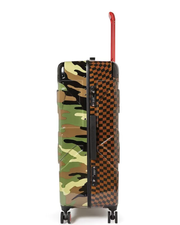 FULL-SIZE LUGGAGE*Sprayground JUNGLE PARIS 29.5u201d FULL-SIZE SHARKITECTURE LUGGAGE