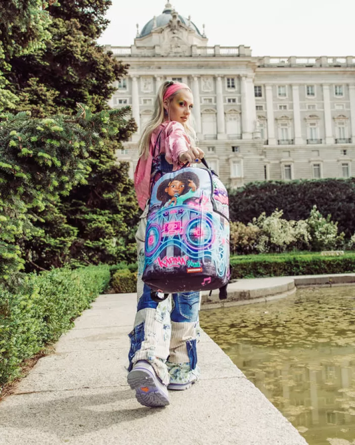 BACKPACKS*Sprayground KARMA'S WORLD TURN UP THE VOLUME BACKPACK