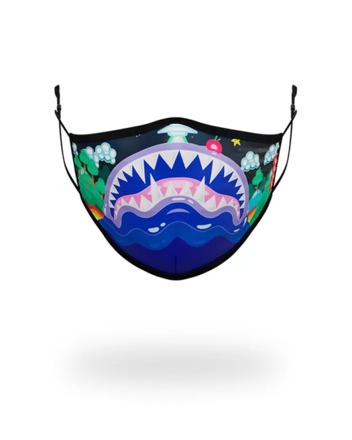 FACE MASKS*Sprayground KIDS FORM FITTING MASK:  ASTRO BUBBLE