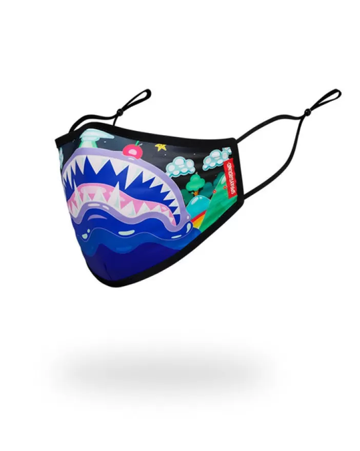 FACE MASKS*Sprayground KIDS FORM FITTING MASK:  ASTRO BUBBLE