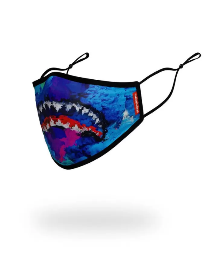 FACE MASKS*Sprayground KIDS FORM FITTING MASK: COLOR DRIP