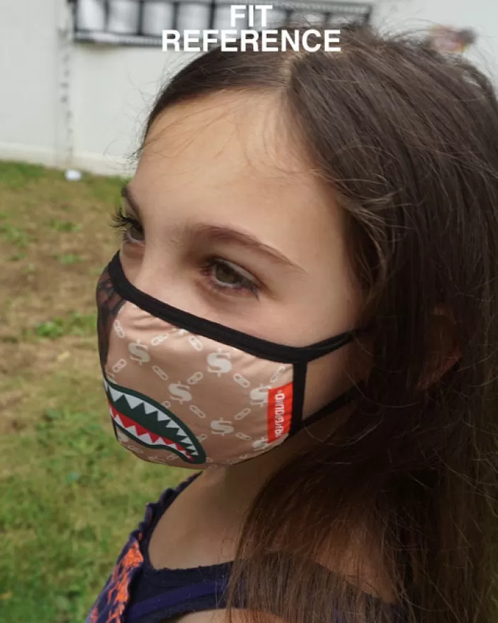 FACE MASKS*Sprayground KIDS FORM FITTING MASK: COLOR DRIP