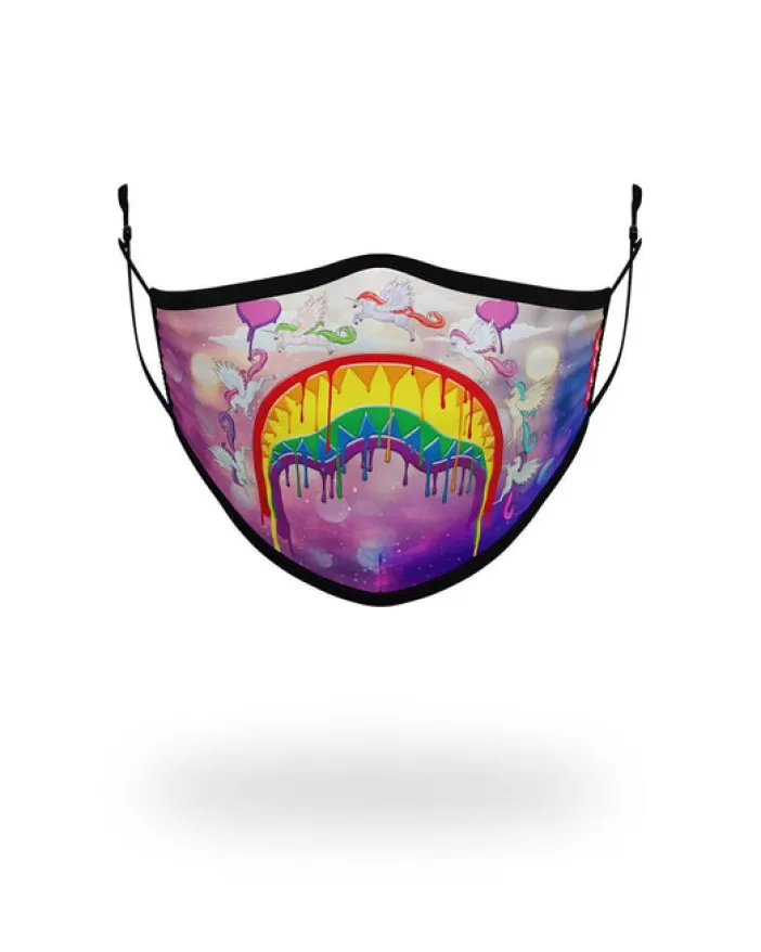 FACE MASKS*Sprayground KIDS FORM FITTING MASK: MELT THE RAINBOW