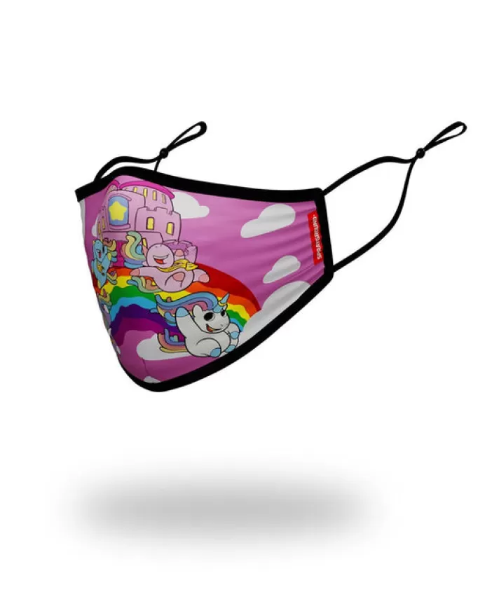 FACE MASKS*Sprayground KIDS FORM FITTING MASK: RAINBOW BOUNCE