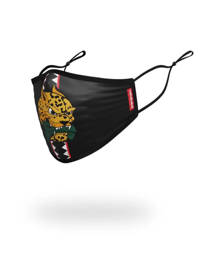 FACE MASKS*Sprayground KIDS FORM FITTING MASK: SPUCCI LEOPARD