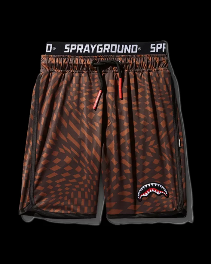 SWIMWEAR*Sprayground KIDS TRIPPY HENNY SWIM TRUNKS
