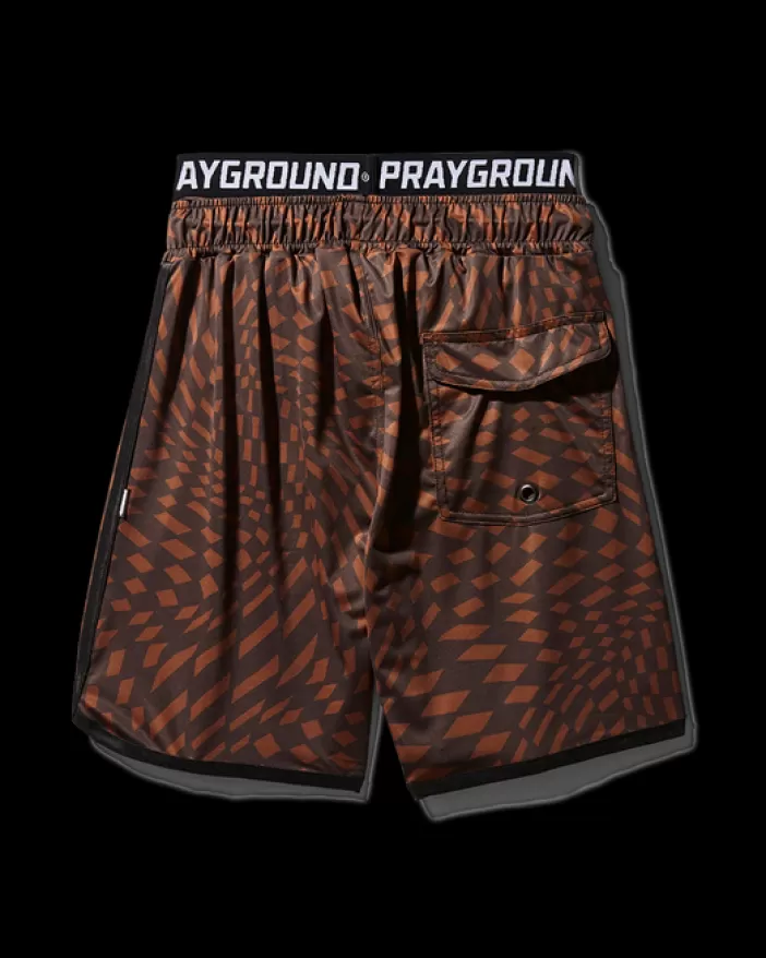 SWIMWEAR*Sprayground KIDS TRIPPY HENNY SWIM TRUNKS