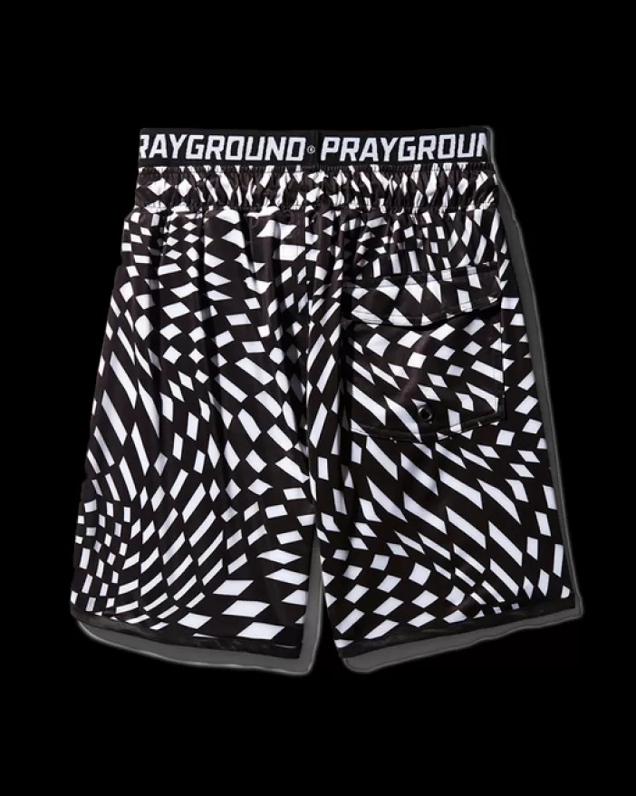 SWIMWEAR*Sprayground KIDS TRIPPY SWIM TRUNKS