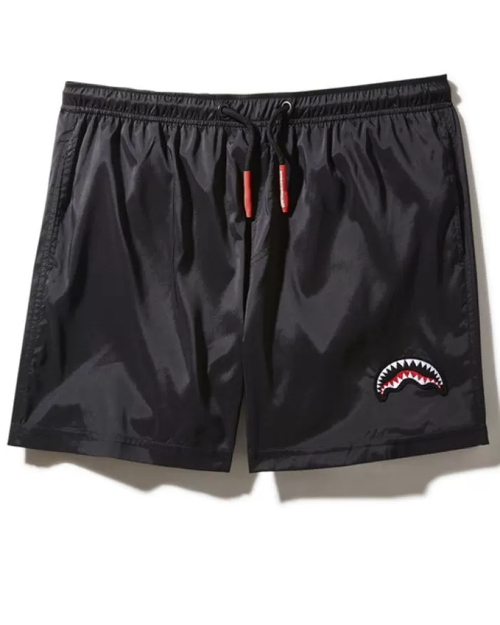 SWIMWEAR*Sprayground LIGHTS OUT SHOTO SWIM TRUNKS