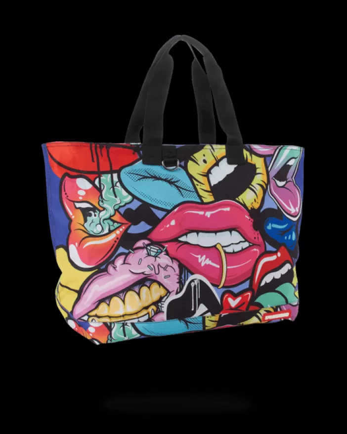 BEACH & GYM TOTES*Sprayground LIP SERVICE BEACH TOTE