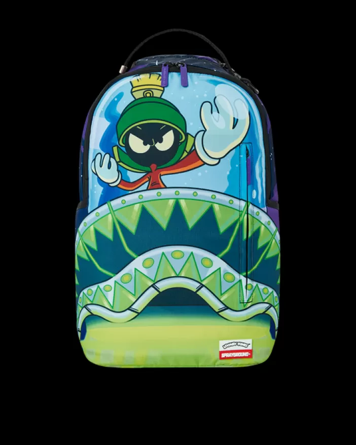BACKPACKS*Sprayground LOONEY TUNES MARVIN THE MARTIAN FEARLESS LEADER BACKPACK