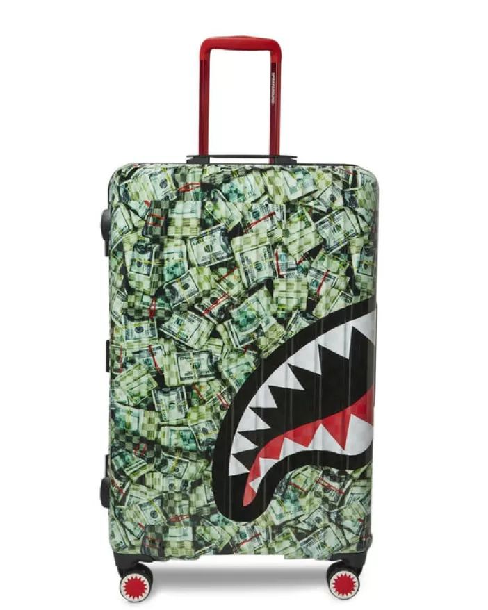 FULL-SIZE LUGGAGE*Sprayground MAMA I MADE IT SHARKITECTURE HARDSHELL FULL-SIZE LUGGAGE
