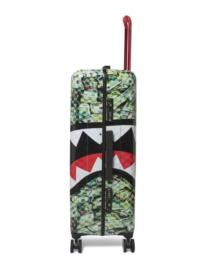 FULL-SIZE LUGGAGE*Sprayground MAMA I MADE IT SHARKITECTURE HARDSHELL FULL-SIZE LUGGAGE