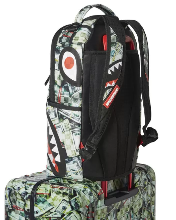 FULL-SIZE LUGGAGE*Sprayground MAMA I MADE IT SHARKITECTURE HARDSHELL FULL-SIZE LUGGAGE