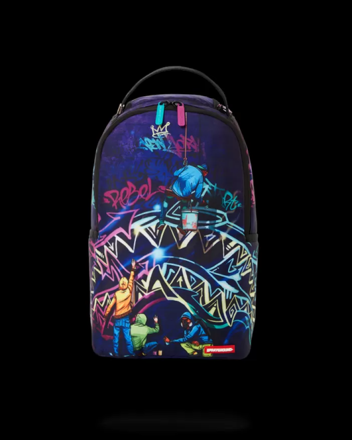 MINI BACKPACKS*Sprayground MIDNIGHT GRAFFITI ARTISTS MINI BACKPACK