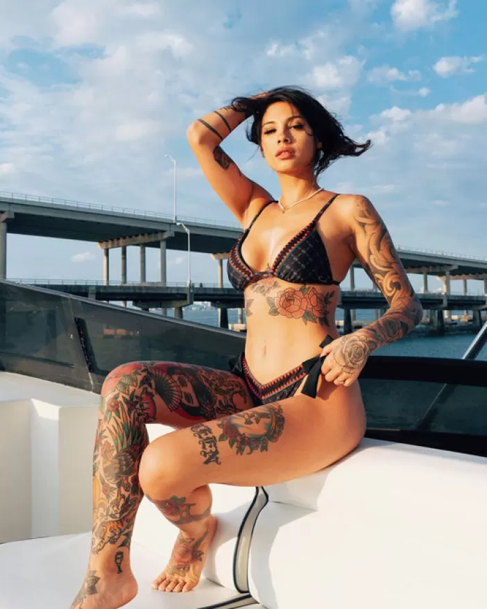 SWIMWEAR*Sprayground MIDNIGHT MONEYGRAM BIKINI